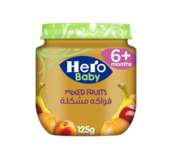 Confy Baby Mixed Fruits 125g