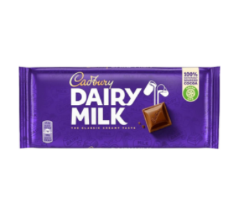 Dairy Milk Chocolate 110Grm