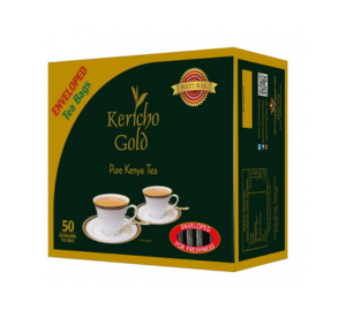 Kericho Gold Enve Tea Bag 50Pcs