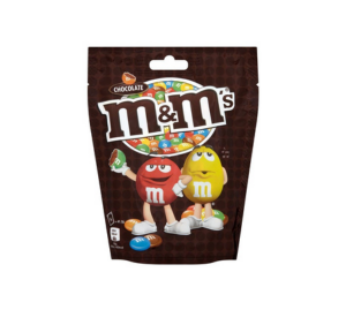 M & M Pouch Choco 165Grm