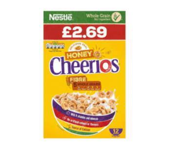 Nestle Cheerios Fibre 375/390Gr
