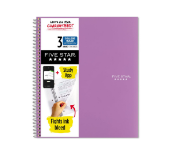 Note Book 3 Subjects